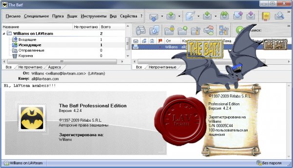 Ritlabs The Bat! v4.2.4 Professional