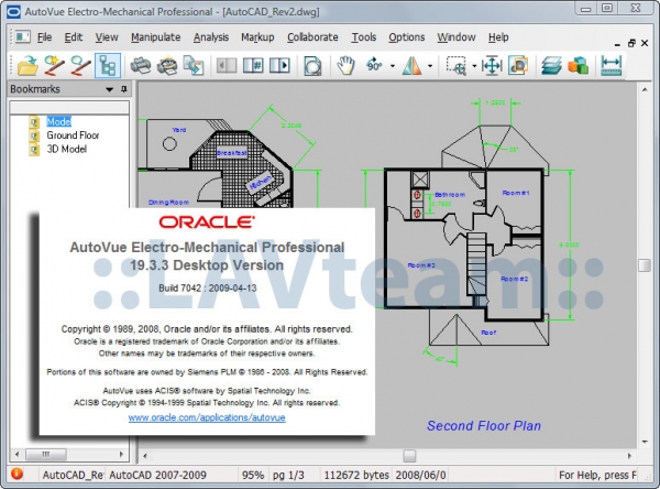 Oracle AutoVue Electro-Mechanical Pro, Desktop Edition 19.3.3.7042