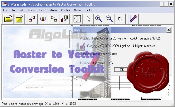 AlgoLab Raster to Vector Conversion Toolkit v2.97.62