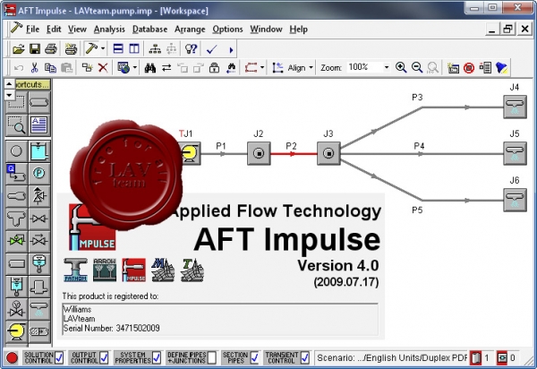 Applied Flow Technology Impulse v4.0