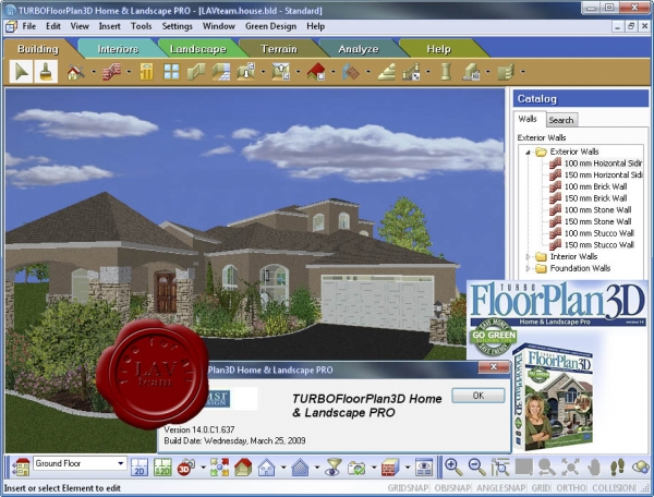 IMSI Design TURBO FloorPlan 3D Home & Landscape Professional v14.0.C1.637