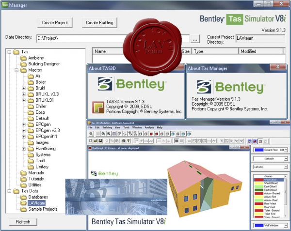 Bentley Tas Simulator v8i 9.01.03.01
