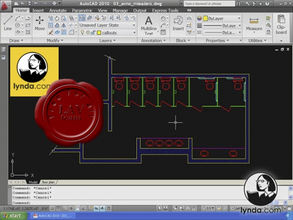 Lynda.com Autodesk AutoCAD 2010 Essential Training