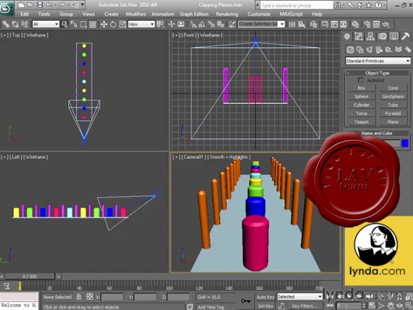 Lynda.com Autodesk 3DS Max 2010 Essential Training