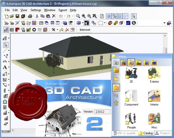 Ashampoo 3D CAD Architecture v2.0.0.2 Ashampoo 3D CAD Architecture v2.0.0.2