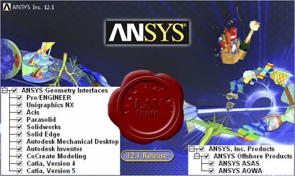 ANSYS Geometry Interfaces and Offshore Products Add-ons for v12.1
