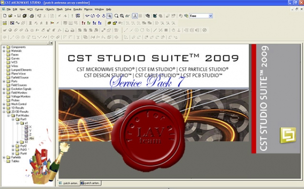 SP7 for CST Studio Suite v2009 SP7 for CST Studio Suite v2009