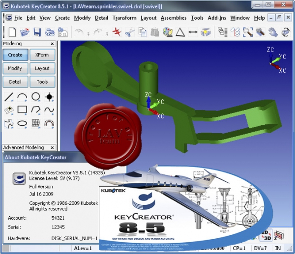 Kubotek KeyCreator v8.5.1.14335