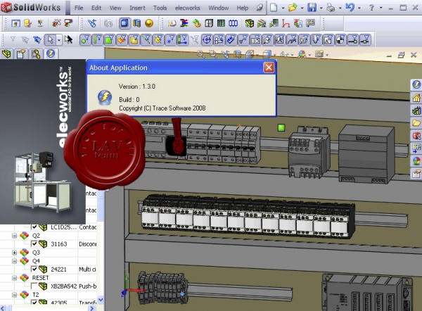 Trace Software ElecWorks for SolidWorks 2009 v1.3.0