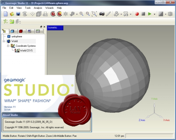 Geomagic Studio v11 SR0.2