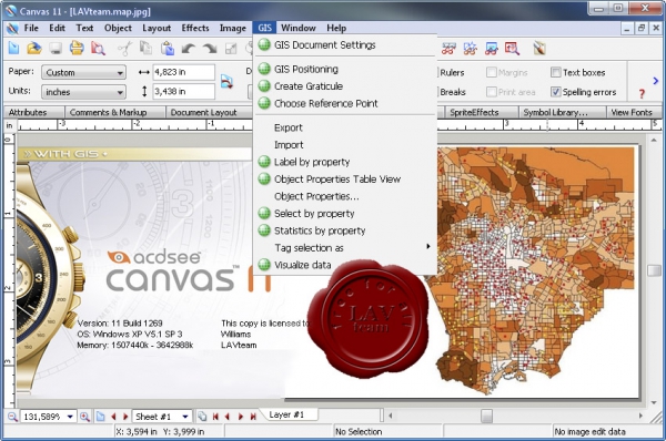 ACD Systems Canvas with GIS+ v11 build 1269