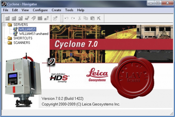 Leica Cyclone v7.0.2.1422