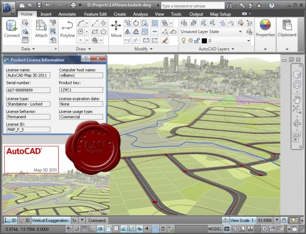 Autodesk AutoCAD MAP 3D 2011