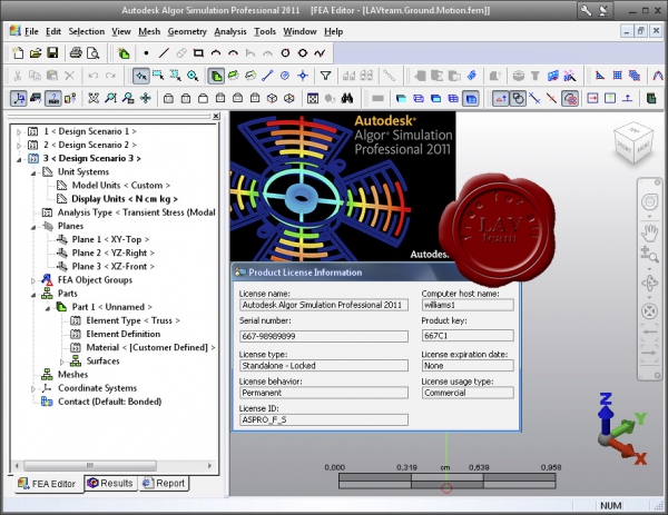 Autodesk Algor Simulation Pro 2011