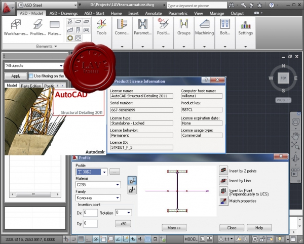 Autodesk AutoCAD Structural Detailing 2011