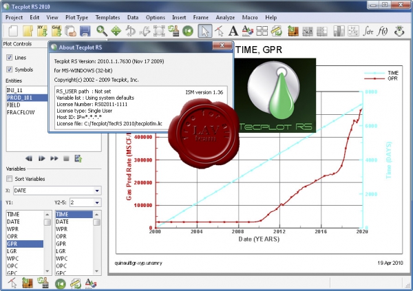 Tecplot RS v2010.1.1.7630