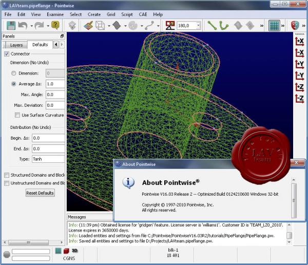 Pointwise v16.03.R2