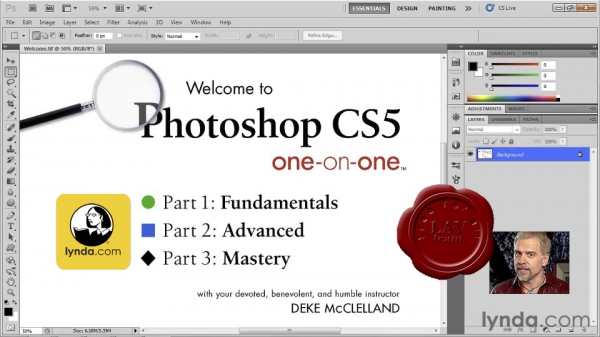 Lynda.com - Photoshop CS5 One-on-One: Fundamentals Lynda.com - Photoshop CS5 One-on-One: Fundamentals