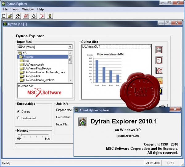 MSC Dytran v2010.1.60