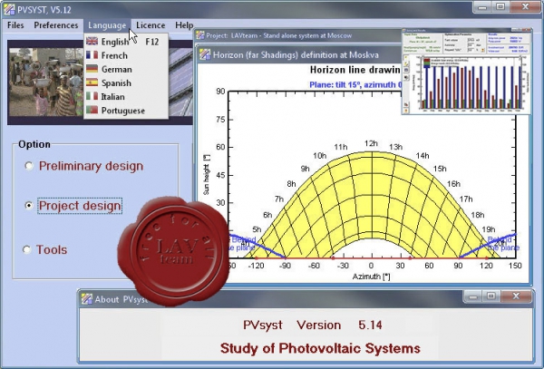 PVsyst v5.14