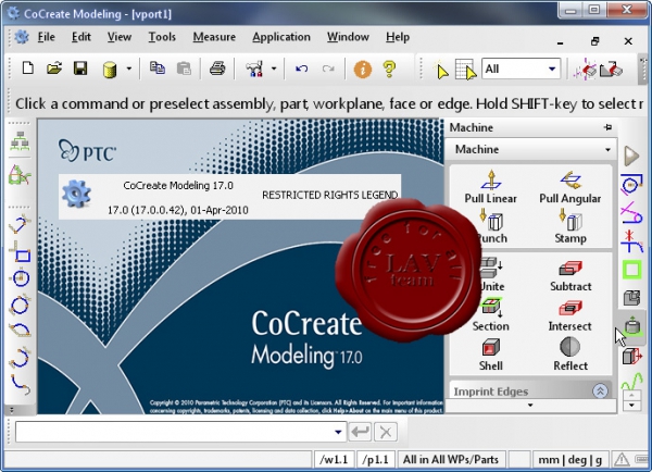 PTC CoCreate v17.0.0.42