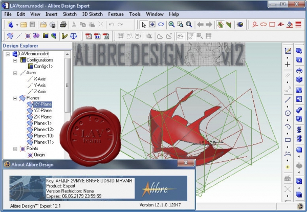 Alibre Design Expert v12.1.0.12047