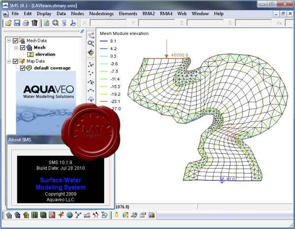 Aquaveo Surface-Water Modeling System v10.1.8