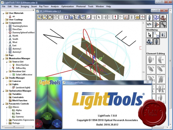 Optical Research Associates Light Tools v7.0.0 build 2010.39.812