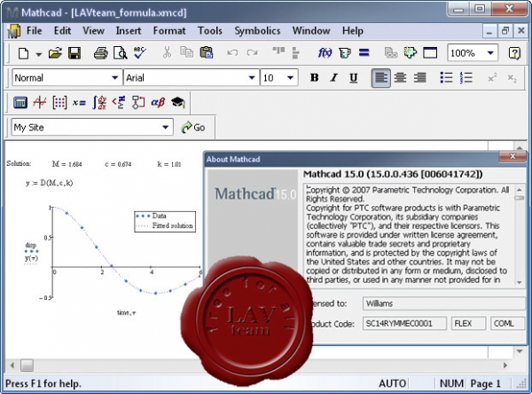 PTC Mathcad v15.0.0.436