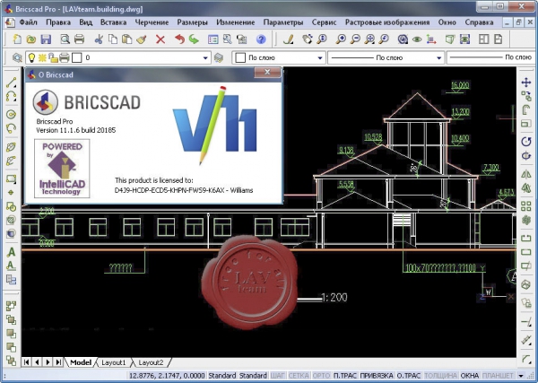 Bricsys Bricscad Pro v11.1.6.20185