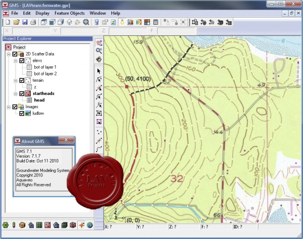 Aquaveo Groundwater Modeling System v7.1.7