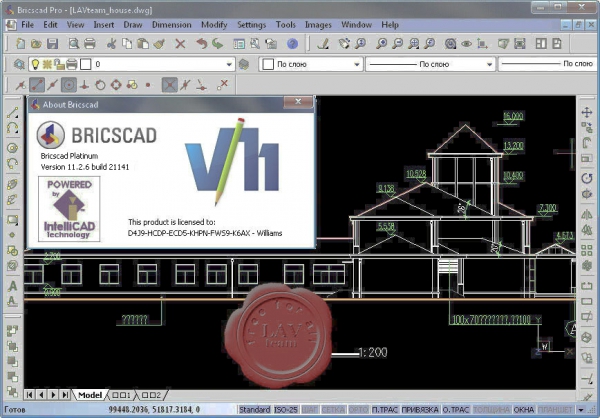 Bricsys Bricscad Platinum v11.2.6.21141