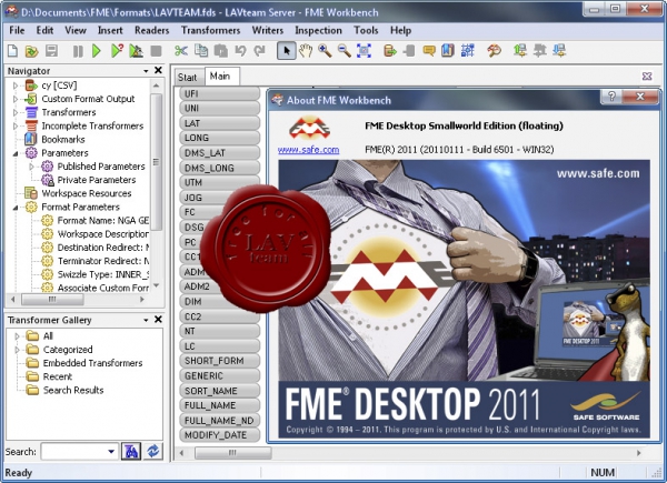 Safe Software FME Desktop v2011.6501