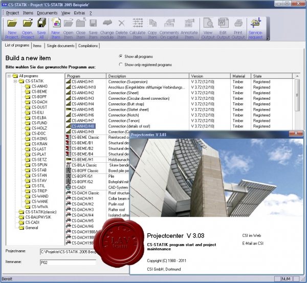 CSI CS-STATIK 2011 v3.03