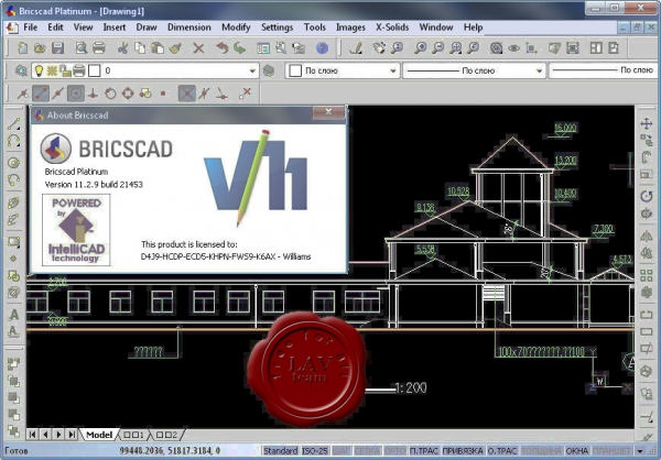 Bricsys Bricscad Platinum v11.2.9.21453