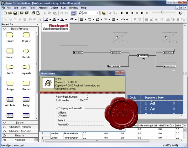 Rockwell Automation ARENA v13.50.00