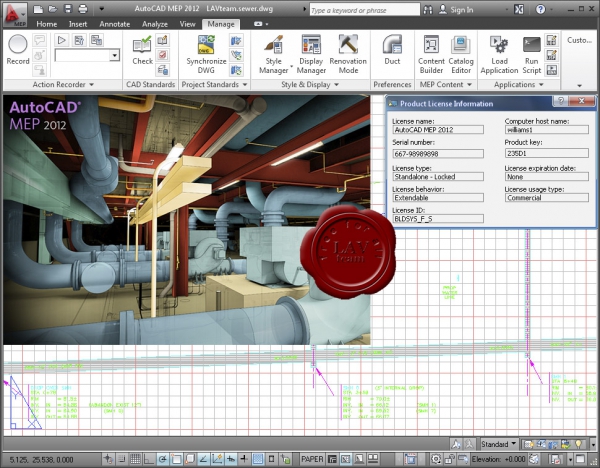 Autodesk AutoCAD MEP 2012