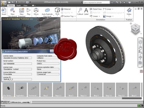 Autodesk Inventor Publisher 2012