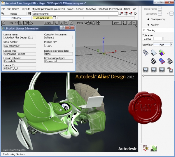 Autodesk Alias Design 2012