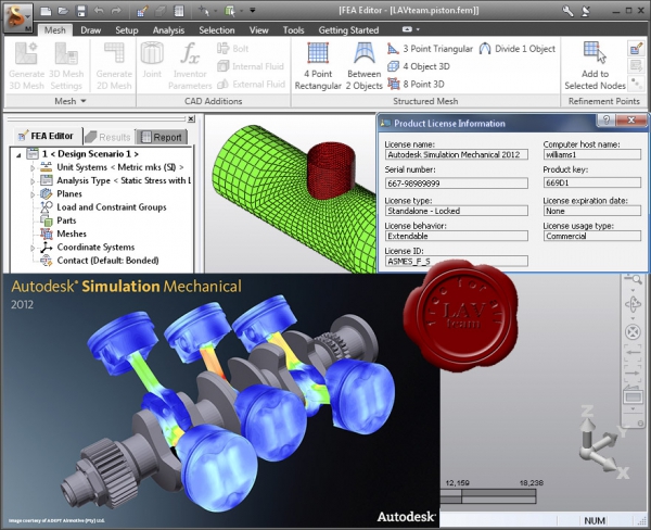 Autodesk Simulation Mechanical 2012