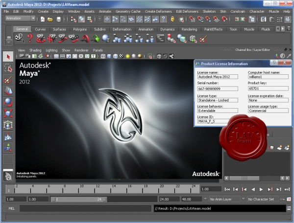 Autodesk Maya 2012