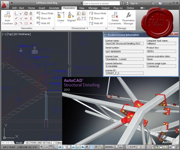 Autodesk AutoCAD Structural Detailing 2012