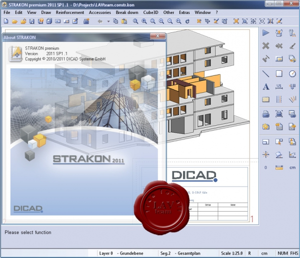 DICAD Strakon Premium 2011 SP1.1