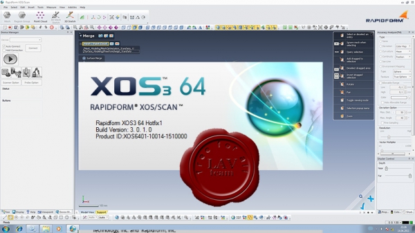 Inus Rapidform XOS 3 Hotfix 1 v3.0.1.0