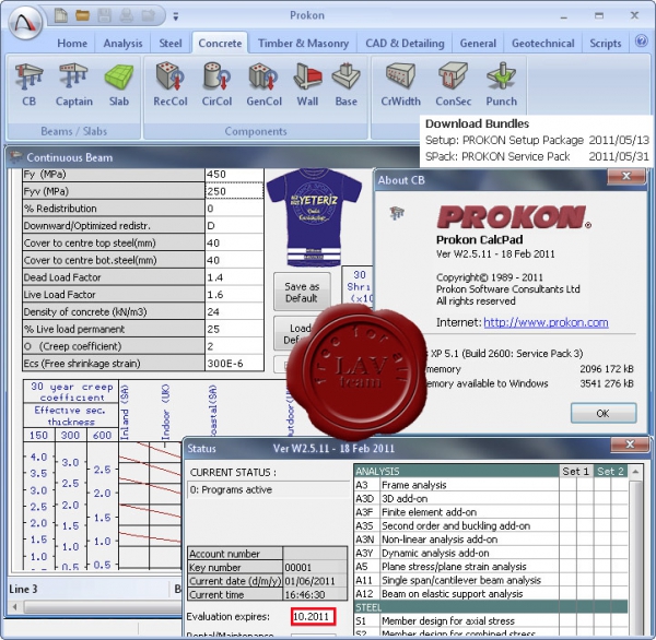 PROKON v2.5.11 SP1 (rebuild + new keygen)