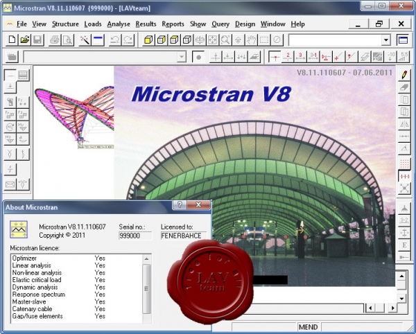 Microstran v8.11.110607