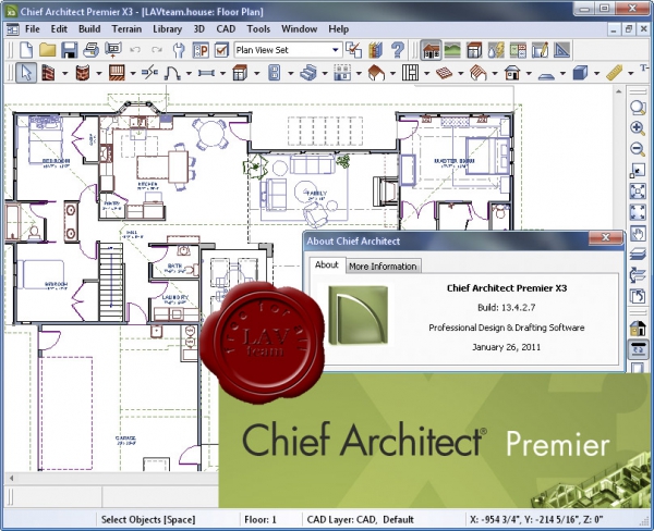 Chief Architect Premier X3 v13.4.2.7