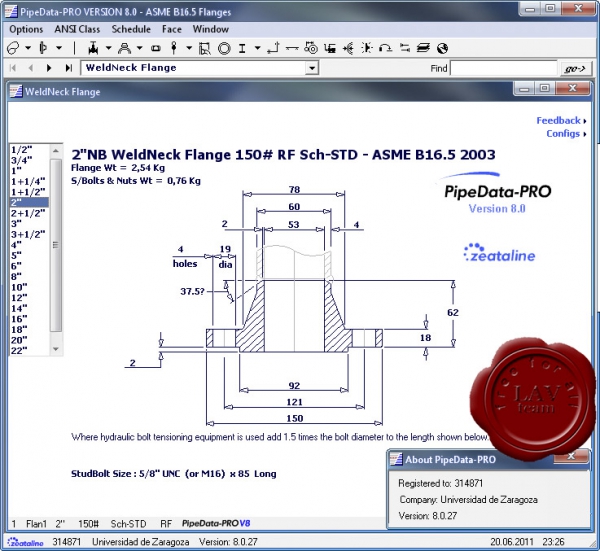 Zeataline Projects PipeData-PRO v8.0.27