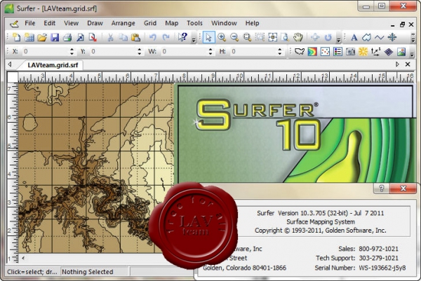 Golden Software Surfer v10.3.705