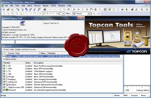 Topcon Tools v8